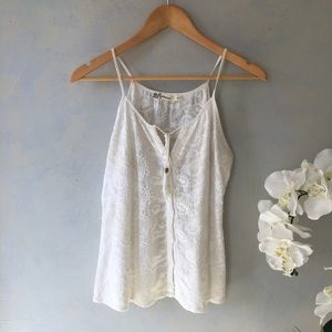 ✨ON SALE - Embroidered 100% Cotton Tank Top ✨